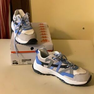 Brand New Kappa DENVER 2 White/Blue sneakers in original box. Sz. 10.